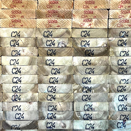 C24 Graded Tanalised