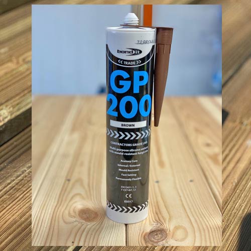 Brown Silicone Sealant