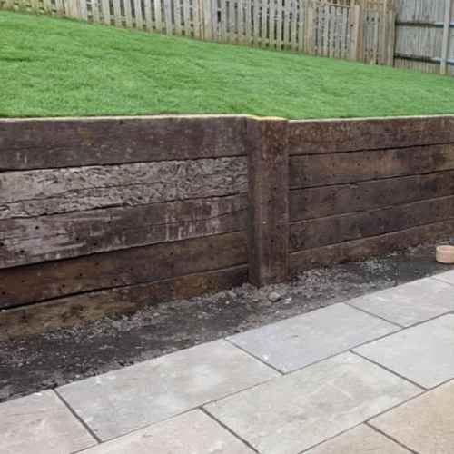 Reclaimed Railway Sleepers