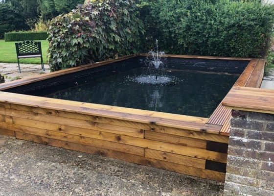 Garden Sleeper Raised Ponds